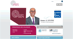 Desktop Screenshot of fondation-ipsen.org